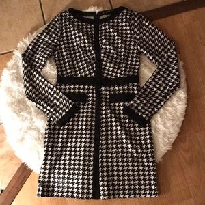 Houndstooth Dress